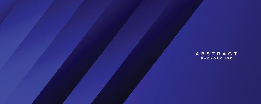 diagonal geometric overlay layer on an abstract dark blue banner design background. Contemporary graphic elements in the shape of squares. Makes a good cover, header, banner, brochure, or website