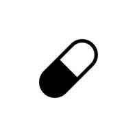 capsule and pil icon vector design template