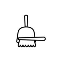 dustpan icon vector design templates