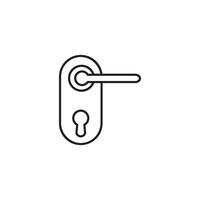 Door Handle icon vector design template