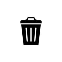 trash icon vector design templates