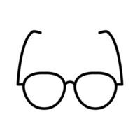 glasses icon vector design template