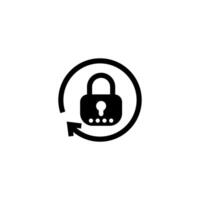 Password icon vector design templates