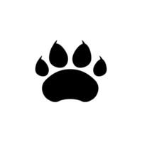 paw icon vector design template