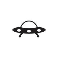 galaxy ufo  icon vector design templates