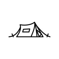 tent icon vector design templates