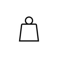 weight icon vector design templates