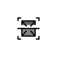 scan icon vector design templates