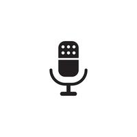 microphone icon vector design templates