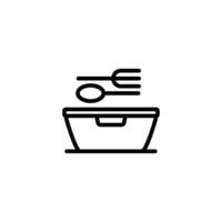 lunch box icon vector design templates simple