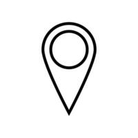 pin location icon design templates vector
