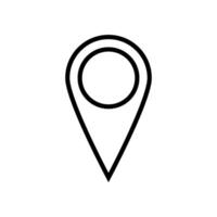 pin location icon design templates vector