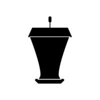 podium icon vector design template