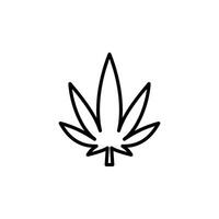 hemp icon vector design templates simple