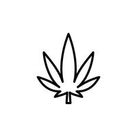 hemp icon vector design templates simple