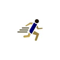 running icon design vector templates