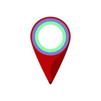 pin location icon design templates vector