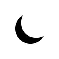 moon icon vector design template