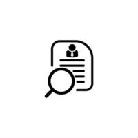 reference icon vector design template