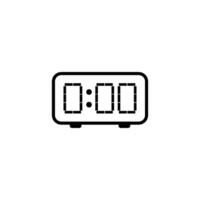 digital reloj icono vector diseño plantillas sencillo