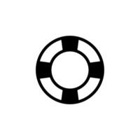 lifebuoy icon vector design template