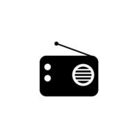 radio icon vector design template