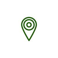 location  map pin icon vector design template