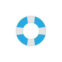 lifebuoy icon vector design template