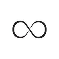 infinity icon vector design template