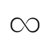 infinity icon vector design template