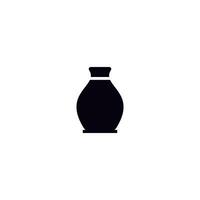 vase icon vector design templates