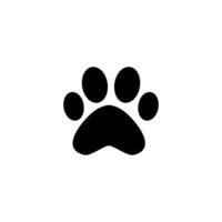 paw icon vector design template