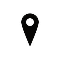 location  map pin icon vector design template