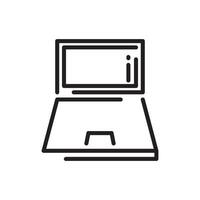 laptop icon vector design template