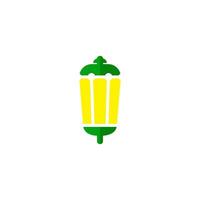 garden lamp icon vector design templates simple