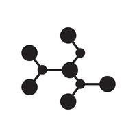 molecule icon vector design template