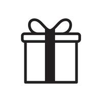 gift box icon vector design template