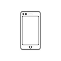 telephone or mobile phone smartphone icon vector design template