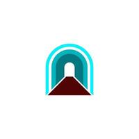 tunnel icon vector design templates