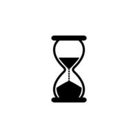 hourglass icon vector design template