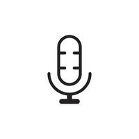 microphone icon vector design templates