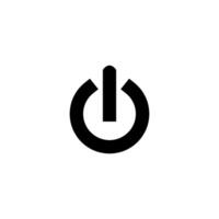 shutdown icon vector design template