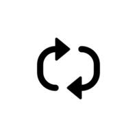repeat icon design vector template