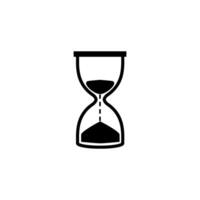 hourglass icon vector design template