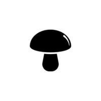 mushroom icon vector design template simple