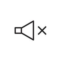 sound icon vector design templates