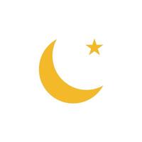 moon icon vector design template