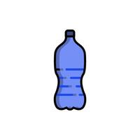 el plastico botella icono vector diseño plantillas