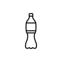 Plastic Bottle Icon vector design templates