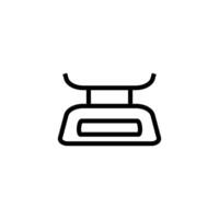 digital scales icon vector design templates simple